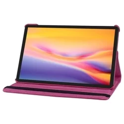 Samsung Galaxy Tab S6 Lite 2020 /2022 Tablettok (SM-P610, SM-P615, SM-P613, SM-P619) - hot pink fordítható tablet tok-4