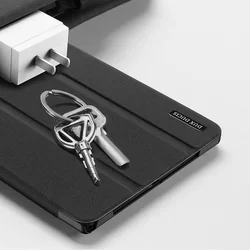 Samsung Galaxy Tab A8 Tablettok 10.5 X200 / X205 - DUX DUCIS DOMO fekete smart case-5