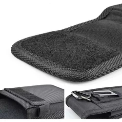 Oxford Telefontok - univerzális fekete övre erősíthető tok (16x7,5x1,3cm)-5