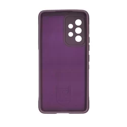 Samsung Galaxy A33 5G Telefontok - Pastel Armor - lila szilikon hátlap tok-3