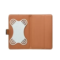 Tablettok FANCY Univerzális 9-10 colos fekete Tablet könyvtok-3