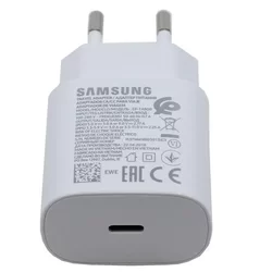 Samsung EP-TA800 Telefon töltő - TYPE-C fehér hálózati töltőfej, 25W-1