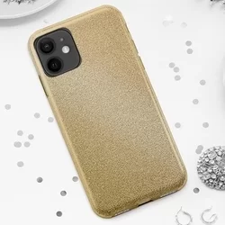 iPhone 12 Telefontok - Arany Shiny tok-3