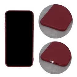 Telefontok Xiaomi Poco M5s - burgundy szilikon tok-3
