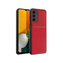 Samsung Galaxy A04s Telefontok - Elegance piros műanyag hátlap tok szilikon kerettel-2