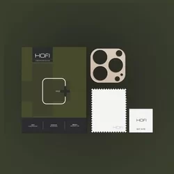 iPhone 14 Pro kameralencse  védőkeret - HOFI kameralencse arany védőkeret-1