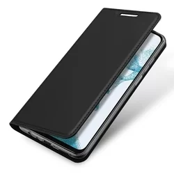 Samsung Galaxy A23 5G Telefontok - Dux Ducis fekete flipcover tok-4