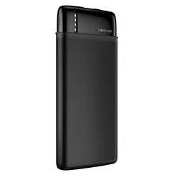 Forever TB-100M Powerbank - fekete powerbank 2USB, 10000mAh, 2,1A-2