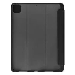 Tablettok iPad Mini 6 2021 - fekete smart case, átlátszó hátlappal-1