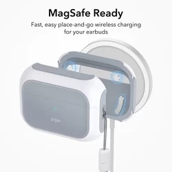 ESR ORBIT HALOLOCK MAGSAFE AirPods Pro 1 tartó - fehér/szürke tok-2