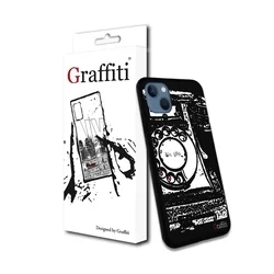 iPhone 14 Telefontok - Graffiti No.189 mintás szilikon tok-2