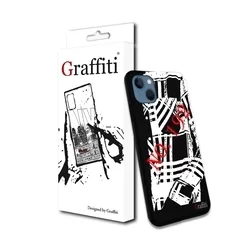 iPhone 14 Telefontok - Graffiti No.192 mintás szilikon tok-2