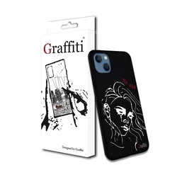 iPhone 14 Telefontok - Graffiti No. 228 mintás szilikon tok-2