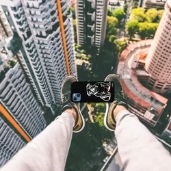 iPhone 14 Plus Telefontok - Graffiti No.225 mintás szilikon tok-4