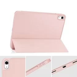 iPad 2022 10.9 (iPad 10) Tablettok - pink smart case, ceruza tartóval-2