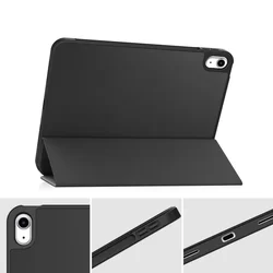 iPad 2022 10.9 (iPad 10) Tablettok - fekete smart case, ceruza tartóval-6