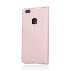 iPhone 6/6S Telefontok - rose gold mágneses szilikon keretes könyvtok-1