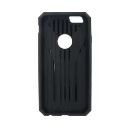 Samsung J4 2018 Telefontok - Defender ezüst ütésálló tok kitámasztóval-2