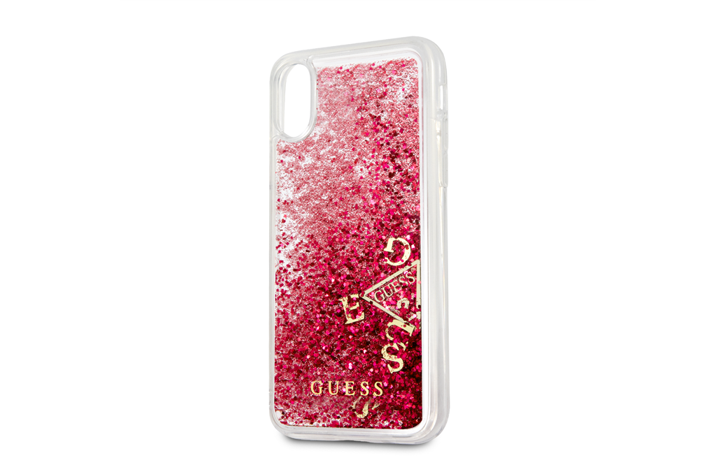 Telefontok iPhone X / iPhone XS - Guess Kemény Tok Piros (3700740407899)