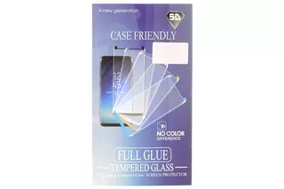 Üvegfólia Samsung S8 Full Glue fekete kerettel ráhajlik az íves részre is