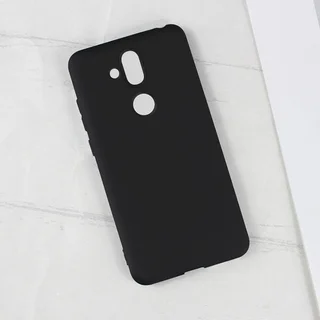Telefontok Nokia 8.1 (Nokia X7)  - fekete szilikon tok