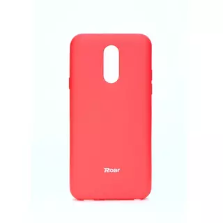LG Q7 Telefontok - piros Jelly Szilikon tok