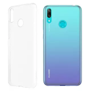 Huawei Y7 2019 Telefontok - Eredeti Huawei átlátszó szilikon tok