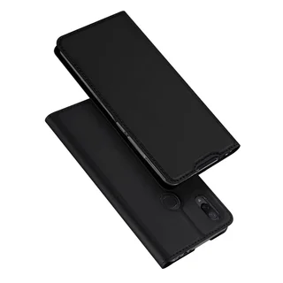 Telefontok Xiaomi Redmi Note 7 - Dux Ducis fekete flipcover tok