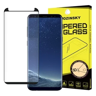 Üvegfólia Samsung Galaxy S9 Plus 5D fekete kerettel