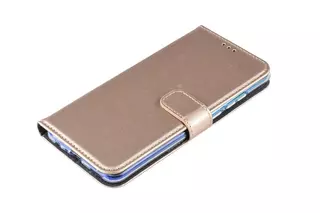 Telefontok Huawei P Smart+ 2019 (P Smart plus 2019) - kinyitható tok - arany