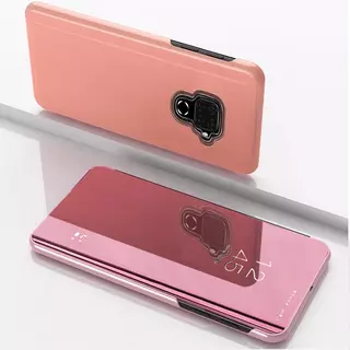 Huawei Mate 30 Lite Telefontok - Rose Gold Clear View Tok