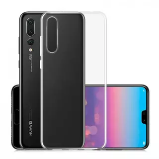 Telefontok Huawei P20 - átlátszó Plexi Outline tok
