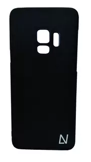 Samsung Galaxy S9 G960 Telefontok - fekete soft touch PC tok