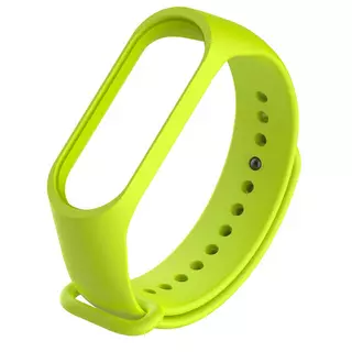 Okosóra szilikon szíj - Xiaomi Mi Band 4 / Band 3 - zöld szilikon
