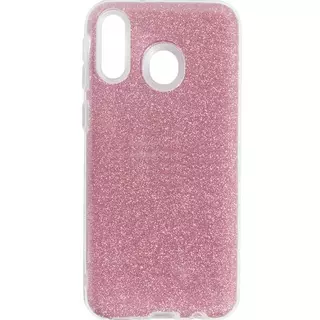 Telefontok Samsung Galaxy A10s - pink shiny szilikon tok