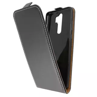 Xiaomi Redmi Note 8 Pro Telefontok - fekete flexi fliptok