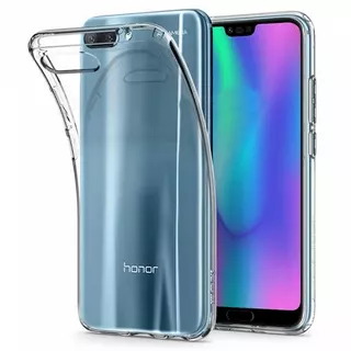 Honor 10 Telefontok - átlátszó szilikon tok (8719273277379)