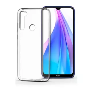 Xiaomi Redmi Note 8T Telefontok - átlátszó szilikon tok
