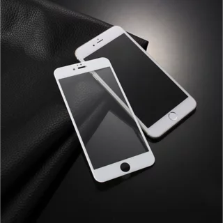 iPhone 7 Plus / 8 Plus Üvegfólia - 3D üvegfólia fehér kerettel