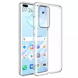 Huawei P40 Telefontok - átlátszó szilikon tok