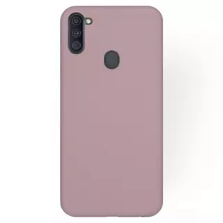 Samsung Galaxy A11 Telefontok - púder pink szilikon tok