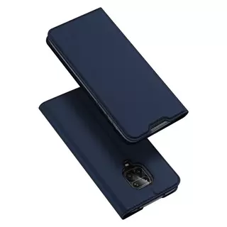 Telefontok Xiaomi Redmi Note 9 PRO MAX - Dux Ducis kék flipcover tok