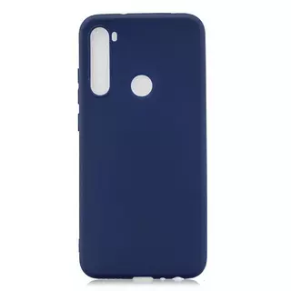 Xiaomi Redmi Note 8T Telefontok - sötétkék szilikon tok