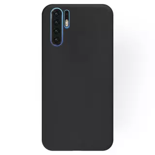 Huawei P30 Pro Telefontok - fekete szilikon tok