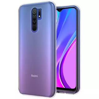 Xiaomi Redmi 9 Telefontok - átlátszó szilikon hátlaptok