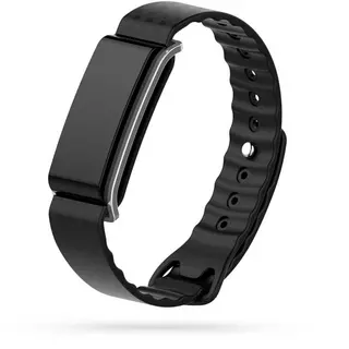 Okosóra szilikon szíj - Huawei Band A2 - TECH-PROTECT fekete szilikon szíj