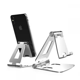 TECH PROTECT - asztali telefontartó állvány - univerzális - ezüst