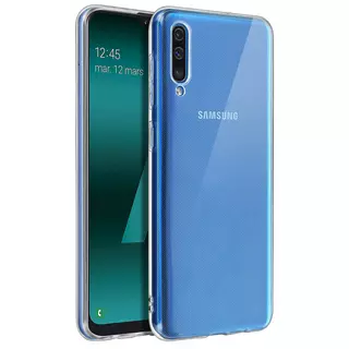 Samsung Galaxy A50 Telefontok - átlátszó szilikon tok