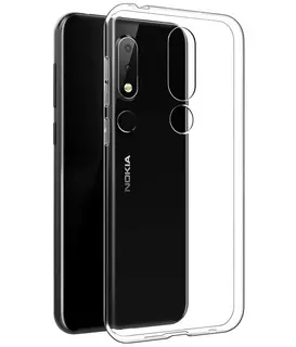 Telefontok Nokia 2.4 - átlátszó szilikon tok