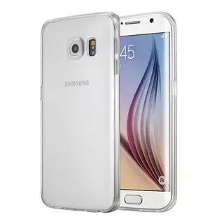 Samsung Galaxy S6 EDGE Telefontok - átlátszó szilikon tok